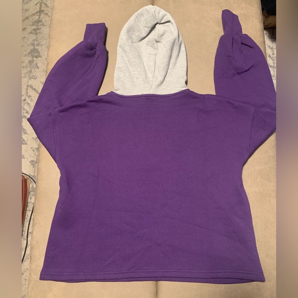 WEAR By Erin Andrews NBA Phoenix Suns 1/4 Zip Hoodie Jacket Oversizd W Size XS - Picture 7 of 8